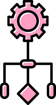 Workflow Vector Icon