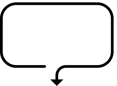 Arrow point speech bubble balloon icon sticker memo keyword planner text box banner, flat png transparent element design