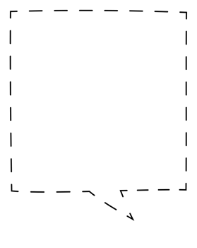 Dashed line Black and white color speech bubble balloon, icon sticker memo keyword planner text box banner, flat png transparent element design