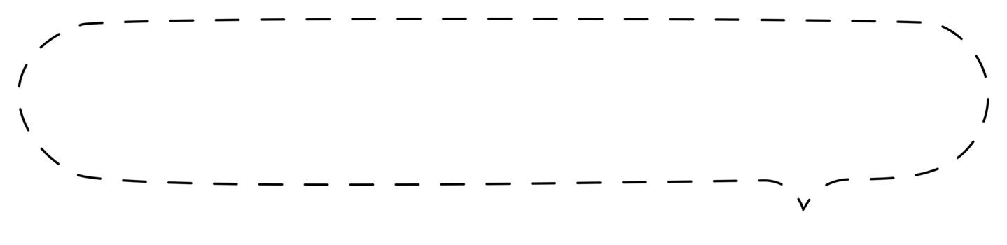 Dashed line Black and white color speech bubble balloon, icon sticker memo keyword planner text box banner, flat png transparent element design