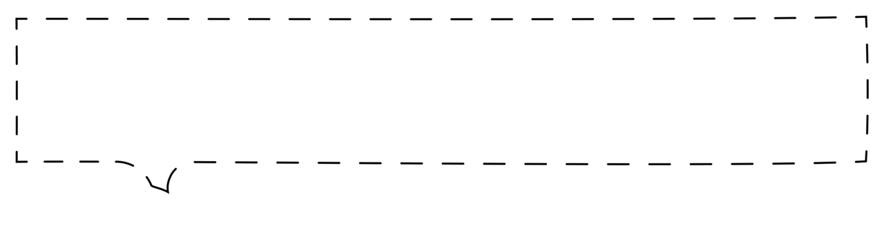 Dashed line Black and white color speech bubble balloon, icon sticker memo keyword planner text box banner, flat png transparent element design
