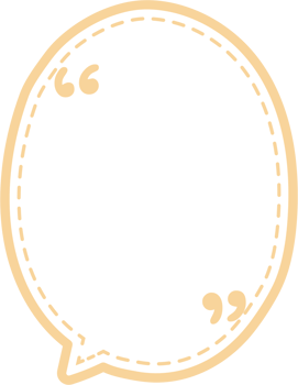 Dashed line Colorful pastel yellow color speech bubble balloon with quotation marks, icon sticker memo keyword planner text box banner, flat png transparent element design