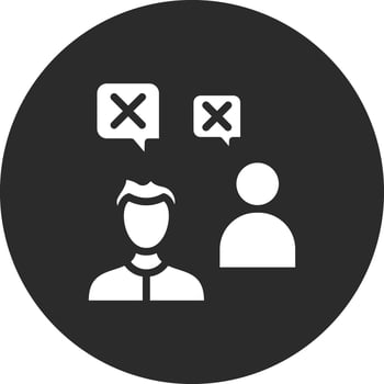 People Disagree Vector Icon