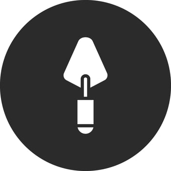 Plastering Trowel Vector Icon