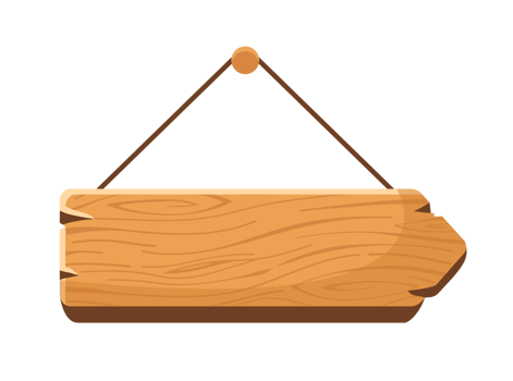 sign label wood hanging png