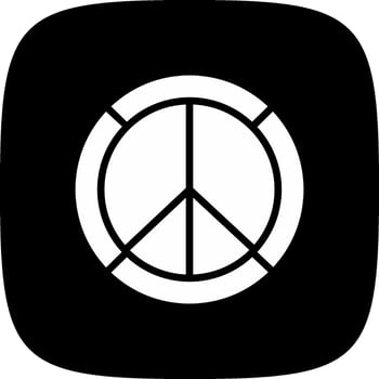 Peace Creative Icon Design vector