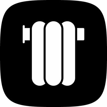 Radiator Creative Icon Design vector