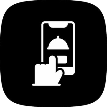 Online Order Creative Icon Design vector