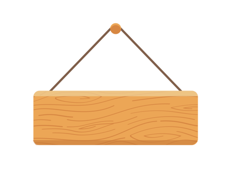 sign label wood hanging png