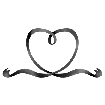 ribbon bow black png