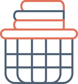Laundry Basket Vector Icon