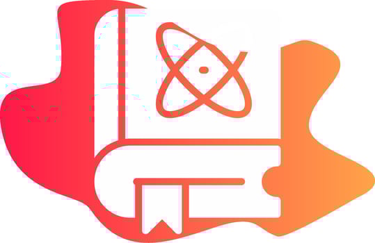 Science Book Creative Icon Design vector