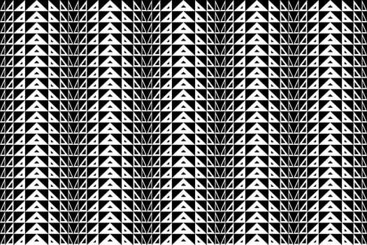 Seamless repeating monochrome seamless pattern. Mosaic ornamental decorative black and white pattern vector