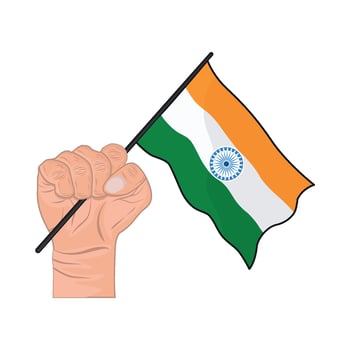 illustration of republic india day vector
