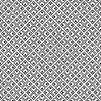 Black seamless abstract pattern. Overlay for background and backdrop. Ornamental design. PNG graphic illustration with transparent background.