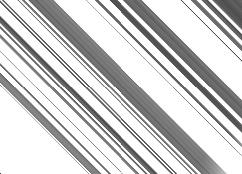 Black and white striped abstract background overlay. Motion effect. PNG graphic illustration with transparent background.