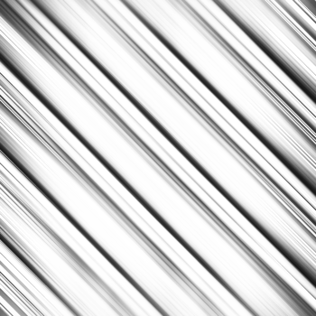 Black and white striped abstract background overlay. Motion effect. PNG graphic illustration with transparent background.