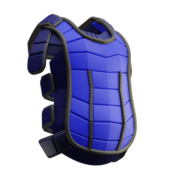 3d illustration Catcher's Chest Protectors png