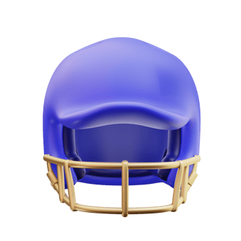 3d illustration batting helmets faceguard png