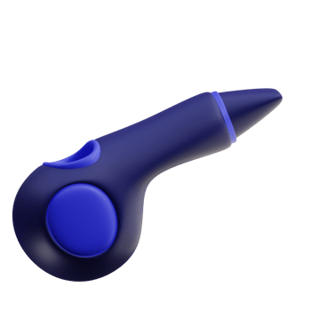 3d illustration of whistle png