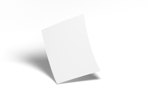 paper poster mockup png