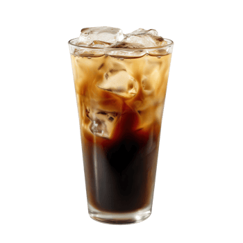 AI generated Iced coffee Isolated png