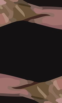Aesthetic abstract background with copy space area. Suitable for poster and banner vector