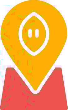 Football Location Creative Icon Design vector