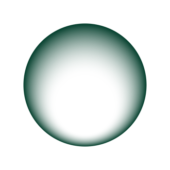 Green Circle Shadow Frame png