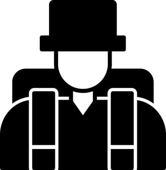Tourist Vector Icon
