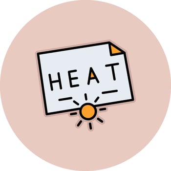 Heat Vector Icon