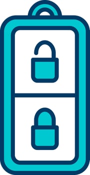 Car Key Vector Icon