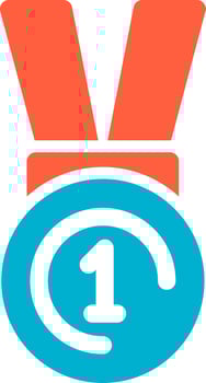 Medal Creative Icon Design vector