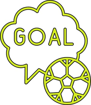 Goal Vector Icon