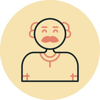 Grandfather Vector Icon