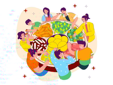 Celebration Chinese New Year Illustration vector