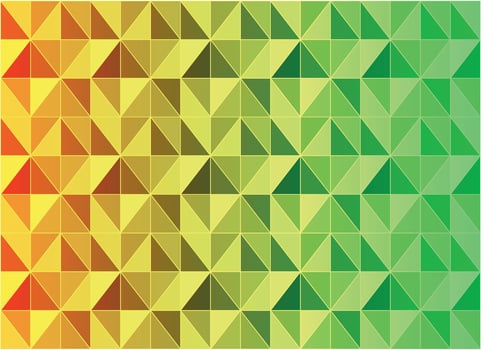 Modern abstract template with bright geometric background for brochure, wallpaper, business card design vector