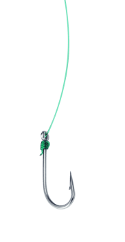 Fishing hook isolated on transparent background. Angling equipment png