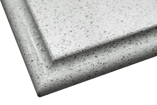terrazzo stone texture background, table corner isolated on a transparent background png