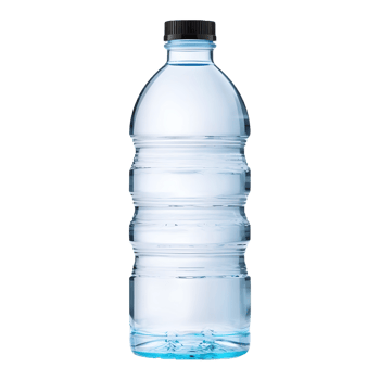 Mineral Water Bottle on Transparent background - png