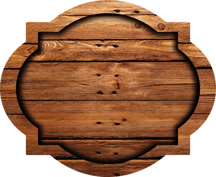 Wooden signboard clipart png
