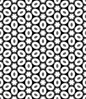 Black seamless abstract pattern. Overlay for background and backdrop. Ornamental design. PNG graphic illustration with transparent background.
