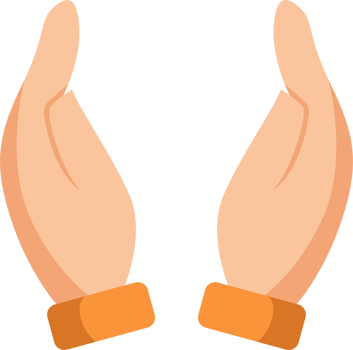 hand care logo design png