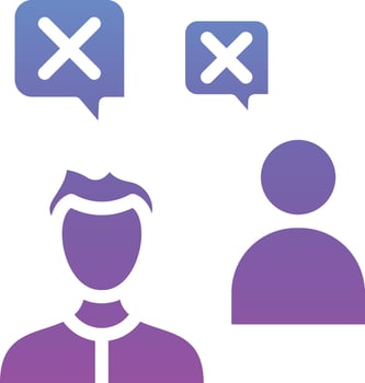 People Disagree Vector Icon