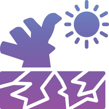 Drought Vector Icon