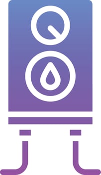 Water Boiler Vector Icon
