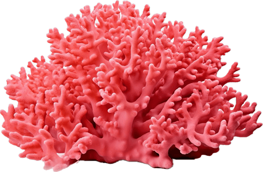 AI generated nature coral png