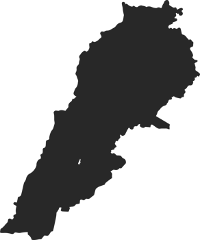 country map lebanon png