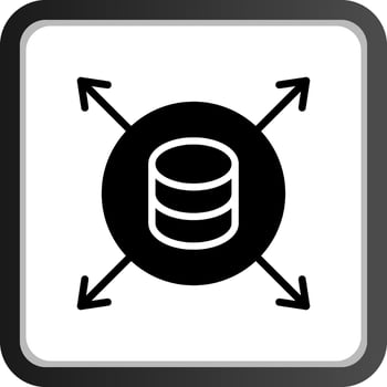 Data Driven Creative Icon Design vector
