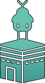 Mecca Vector Icon